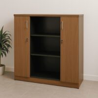 مكتبه فايلات خشب 150*40*160سم