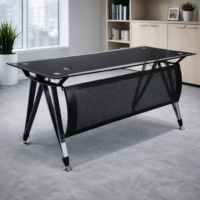 مكتب زجاج 120*75سم