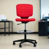 كرسي معمل بظهر وطوق